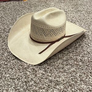 American Straw Cowboy Hat